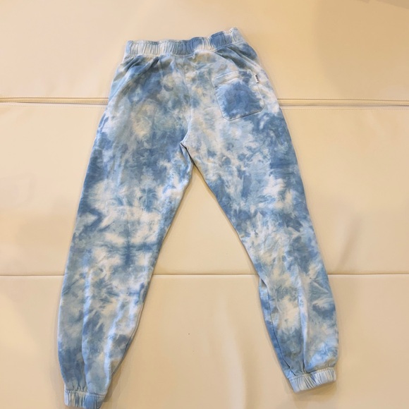 Molo Kids Blue Tie-Dye Joggers - Picture 3 of 8
